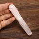 4.33" Jade Natural Quartz Crystal Massage Wand Guasha Massage Tool Reiki Healing Stone Manual Massager