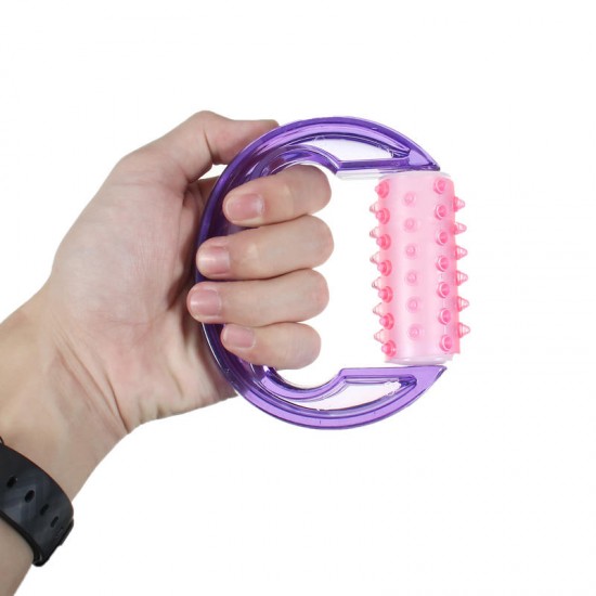 52 Bump Plastic Cell Roller Full Body Confortable Manual Massager Hand Held Design