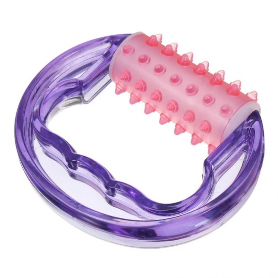 52 Bump Plastic Cell Roller Full Body Confortable Manual Massager Hand Held Design