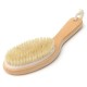 Natural Bristle Full Body Massage Dry Skin Exfoliation Bath Brush Detox Fight Cellulite Tool