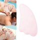 Natural Powder Crystal Rose Quartz Gua Sha Board Face Body Care Scraping SPA Massage Tool Massager