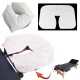 100Pcs Ultra Soft Disposable Face Cradle Covers Absorbent Fabric Face Covers Headrest Covers for Massager Tables and Massage Chairs Accessories