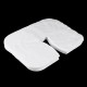 100Pcs Ultra Soft Disposable Face Cradle Covers Absorbent Fabric Face Covers Headrest Covers for Massager Tables and Massage Chairs Accessories