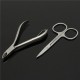 12pcs Stainless Steel Manicure Tools Set Travel Nail Nipper File Clipper Tweezers Eyebrow Scissors