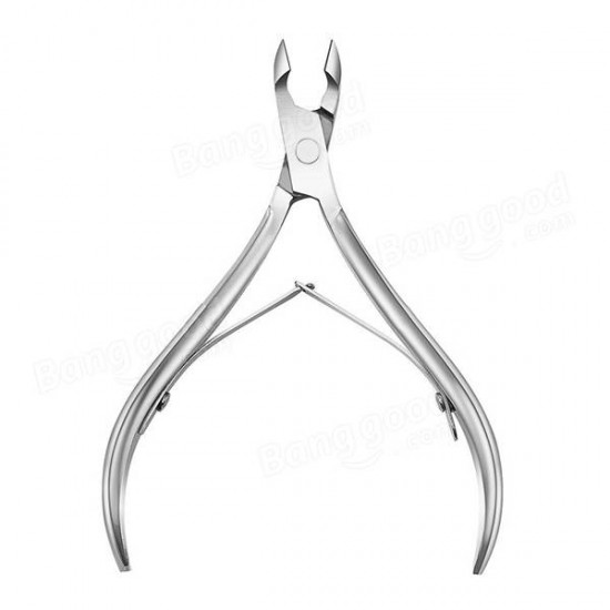 3pcs Stainless Steel Nail Cuticle Spoon Pusher Remover Cutter Nipper Clipper Set