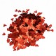 12pcs Glitter Tattoo Body Face Eye 3D Nail Art Powder Sequins Decorate Red Color
