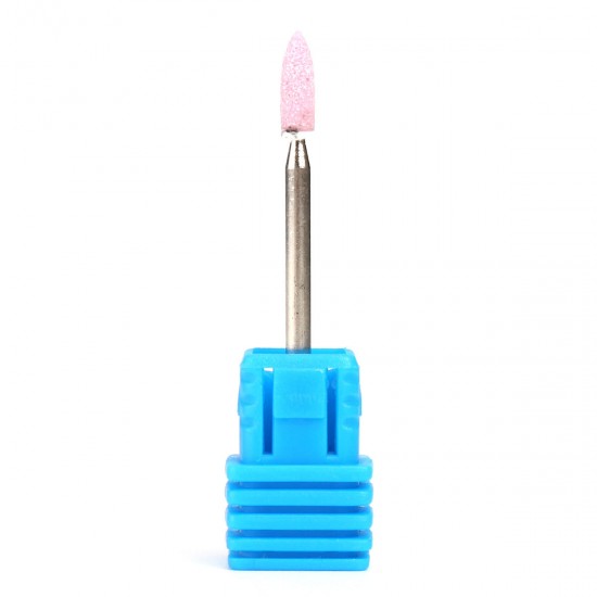 2.35mm Pink Ceramic Nail Drill Bit Grinding File Head Manicure Tools Pedicure Cuticle Remover