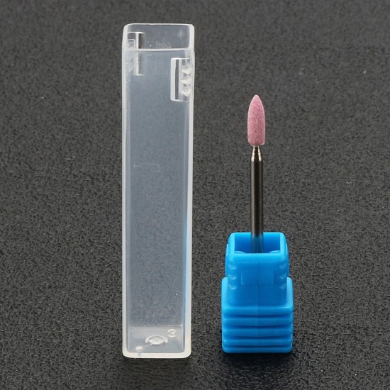 2.35mm Pink Ceramic Nail Drill Bit Grinding File Head Manicure Tools Pedicure Cuticle Remover