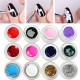 12 Coloured Painting Gel Nail Art Flower DIY Design Phototherapy Pigmented LED UV Liner