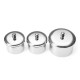 1 Set 3Pcs Nail Art Equipment Stainless Decorations Acrylic Nail Tips Cup Nail Tools Liquid & Powder