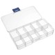 10 Cells Empty Detachable Adjustable Compartment Storage Case Box Nail Tip Gems Little Stuff