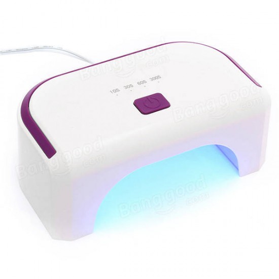 12W 90-240V LED Lamp Nail Art Polish Dryer Curing 4 Timer Setting