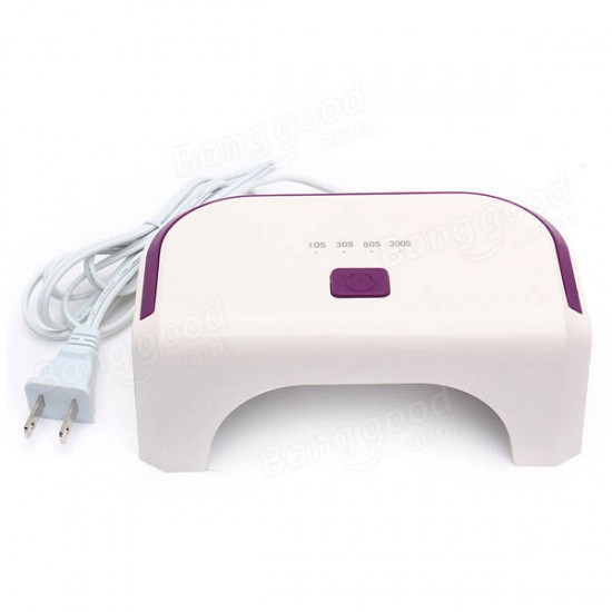 12W 90-240V LED Lamp Nail Art Polish Dryer Curing 4 Timer Setting