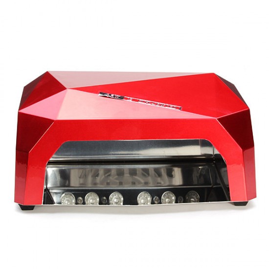 18Watt 100-240V Diamond Shape LED Lamp Nail Art UV Gel Dryer