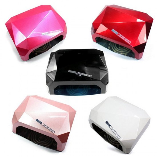 18Watt 100-240V Diamond Shape LED Lamp Nail Art UV Gel Dryer