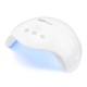 30W 15 LED Mini Nail Dryer Lamp UV Gel Polish Curling Time Setting 110-240V Nail Salon Machine