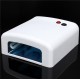 36W Nail Art UV Lamp Gel Polish Curing Dryer Light Acrylic Manicure Set White 110V 220V