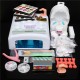 36W Nail Art UV Lamp Gel Polish Curing Dryer Light Acrylic Manicure Set White 110V 220V