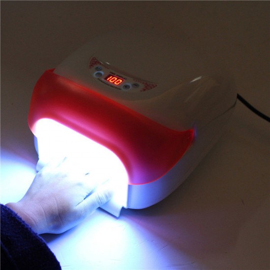 36W Pro Autoinductive Nail Dryer UV Gel Lamp Curing Light with Fan Manicure Device 220-240V