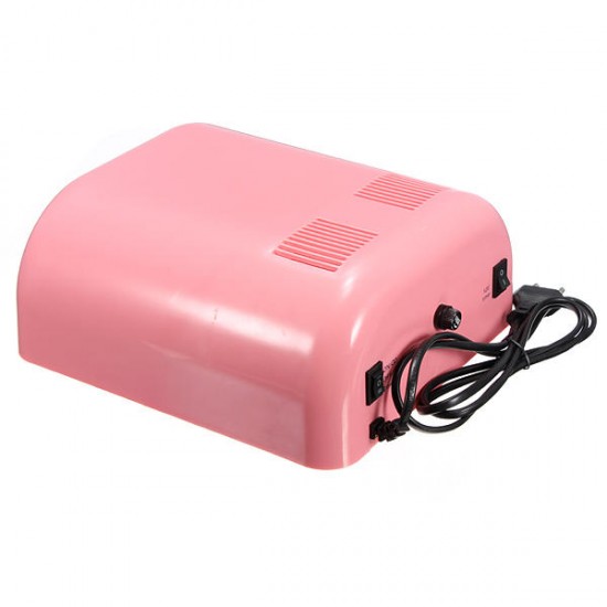 36Watt Pro UV Curing Lamp Salon Nail Art Dryer Light Timer Lamp