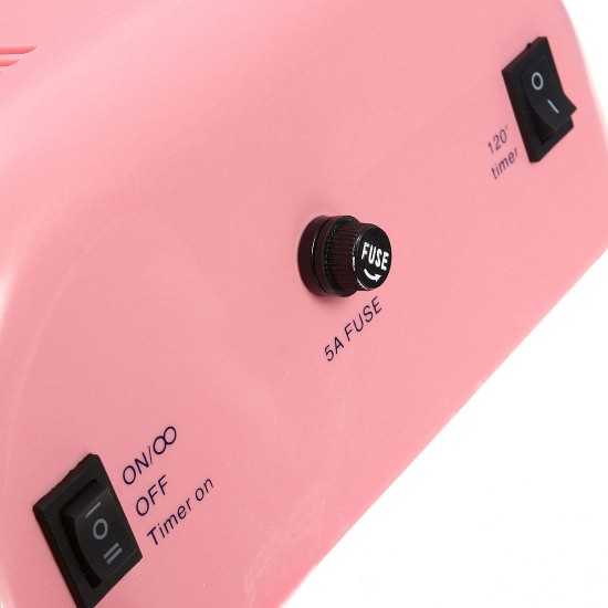 36Watt Pro UV Curing Lamp Salon Nail Art Dryer Light Timer Lamp