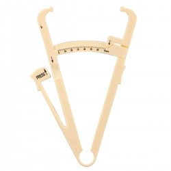 165*100MM Personal Body Fat Tester Caliper Charts Fitness Health Range 0-70MM