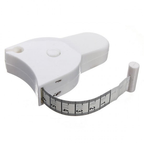 Accurate Fitness Body Tape Measuring Waist Retractable Ruler Measure 150cm Accurate Fitness Body Tape Measuring Waist Retractable Ruler Measure 150cm