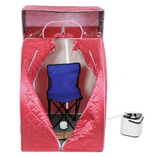 2L Portable Household Steam Sauna Tent Full Body Detox Massage Weight Loss Therapy
