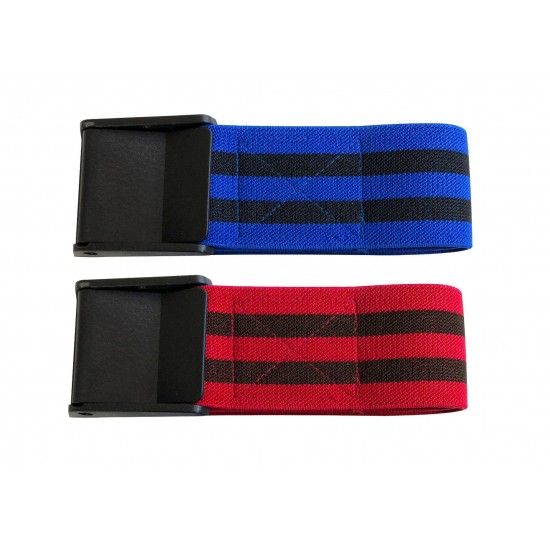 2X Training Blood Flow Belt Restriction Occlusion Tourniquet Sports Biceps Bands