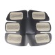 3Pcs Muscle Training Body Six pads Fitness ABS Electrical Muscle Simulation Slimming Tools