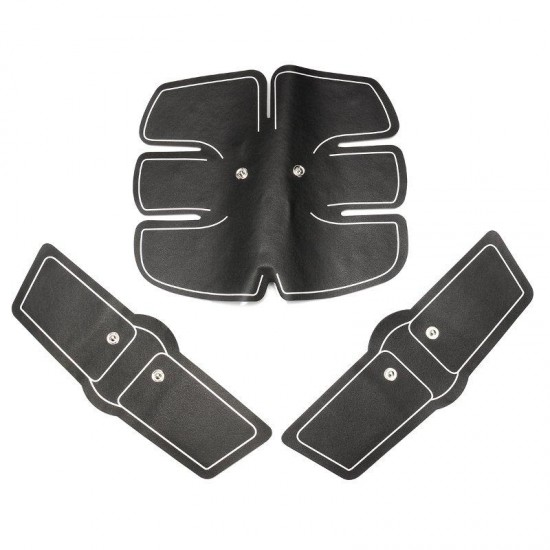 3Pcs Muscle Training Body Six pads Fitness ABS Electrical Muscle Simulation Slimming Tools 3Pcs Muscle Training Body Six pads Fitness ABS Electrical Muscle Simulation Slimming Tools