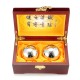 50mm Chinese Health Exercise Stress Relaxation Therapy Chrome Massage Baoding Ball 50mm Chinese Health Exercise Stress Relaxation Therapy Chrome Massage Baoding Ball
