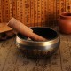 105mm Tibetan Yoga Singing Bowl Brass Buddhism Chime Resonance Meditation Chakara