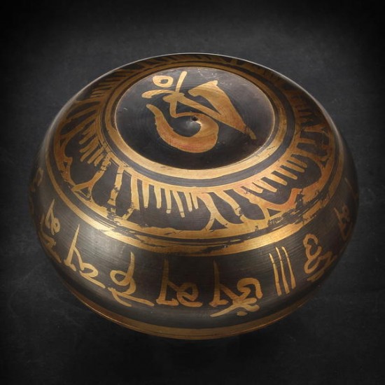 105mm Tibetan Yoga Singing Bowl Brass Buddhism Chime Resonance Meditation Chakara 105mm Tibetan Yoga Singing Bowl Brass Buddhism Chime Resonance Meditation Chakara