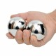 3 Types Chinese Health Exercise Stress Relaxation Therapy Massage Baoding Balls Sliver 3 Types Chinese Health Exercise Stress Relaxation Therapy Massage Baoding Balls Sliver