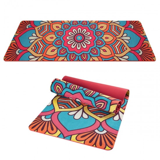 5mm Yoga Mats Extra Thick Non Slip Design Exercise Fitness Pilates Print 61*183cm 5mm Yoga Mats Extra Thick Non Slip Design Exercise Fitness Pilates Print 61*183cm