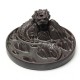 Retro Dragon Porcelain Backflow Ceramic Cone Incense Burner Holder w/10 Incenses Slimming Equipment