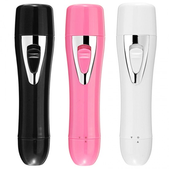 2 in 1 Women Electric Shaver Painless Facial Body Hair Remover Epilator USB Charging