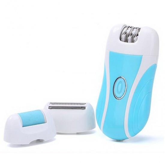 3 in 1 Body Hair Removal Electric Epilator Remover Shaving No Pain Shaver Callus