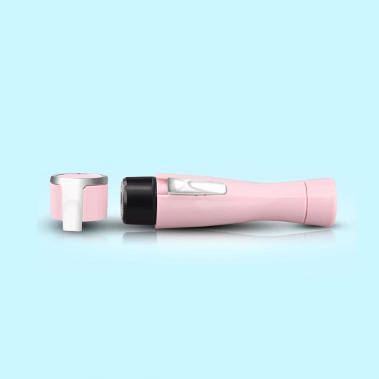 Mini Electric Portable Flawless Women's Face Shaver Travel Size Facial Hair Remover Painless Lady Trimmer for Upper Lip Face Body Chin and Cheek Waterproof