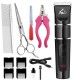 110-240V Professional Pet Hair Trimmer Scissors Electric Shaver Kits Cutters Tools With USB Charge