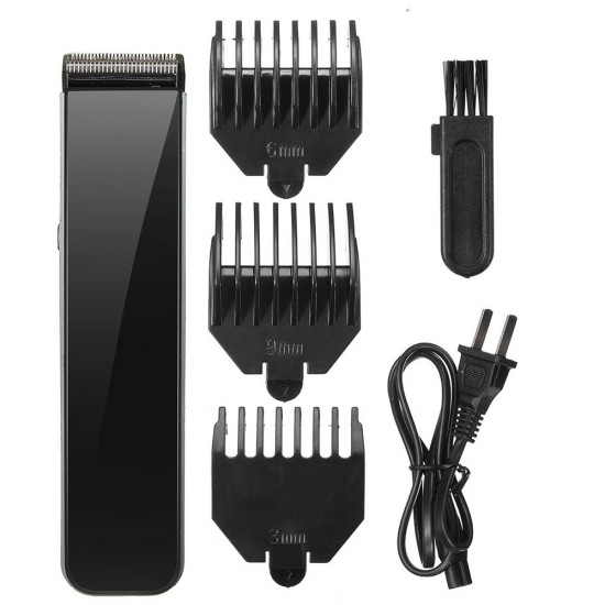 3mm 6mm 9mm Electric Hair Clipper Cordless Trimmer Portable Men Children Salon Use Grooming Kit
