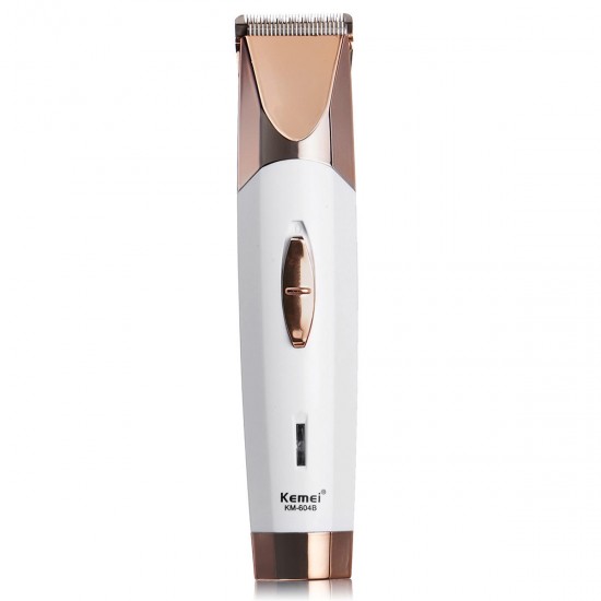Kemei KM-604B Electric Hair Trimmer Head Shaver Beard Cut Cordless Clipper Rechargeable for Men