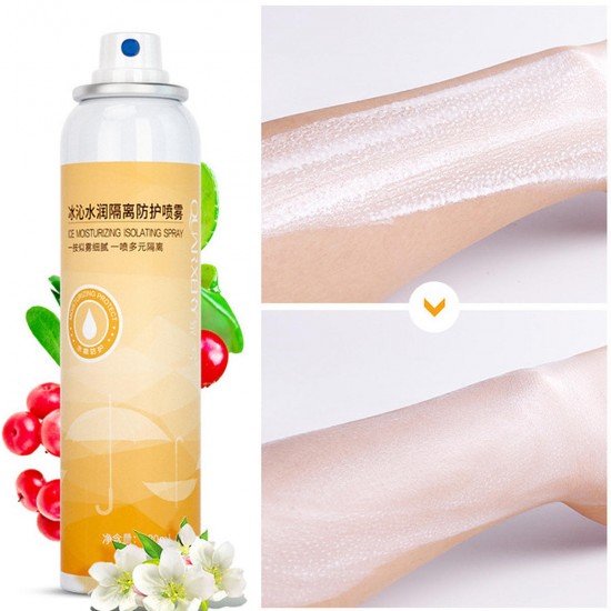 120ML Hyaluronic Acid Sunscreen Spray Whitening Hydrating Skin Care UV Protect