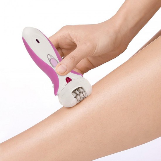 4 in 1 Electric Foot Grinder Remover Dead Skin Lady's Hair Removal Painless Shaver Epilator Exfoliat