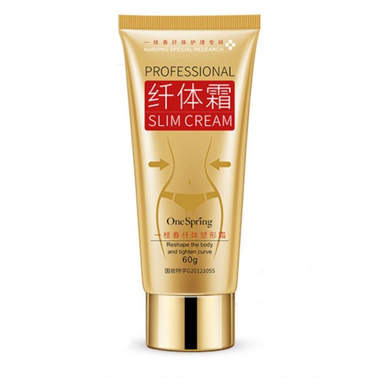 60g Body Leg Slimming Firming Body Cream Fat Burning Weight Skin Anti-Cellulite