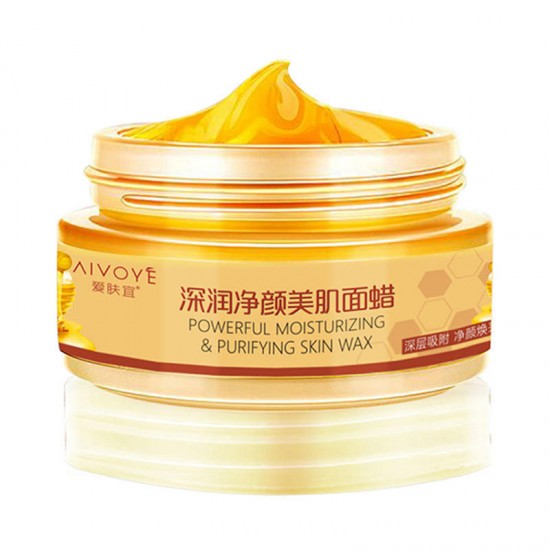 120g Honey Facial Wax Cream Extract Mositurizing Blackhead Remove Exfoliate