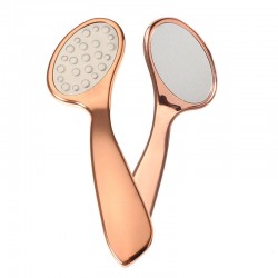 1pc Dual Sided Rose Gold Foot Rasp Dead Skin Remover Exfoliating Tool Pedicure Grinding Rubbing 1pc Dual Sided Rose Gold Foot Rasp Dead Skin Remover Exfoliating Tool Pedicure Grinding Rubbing
