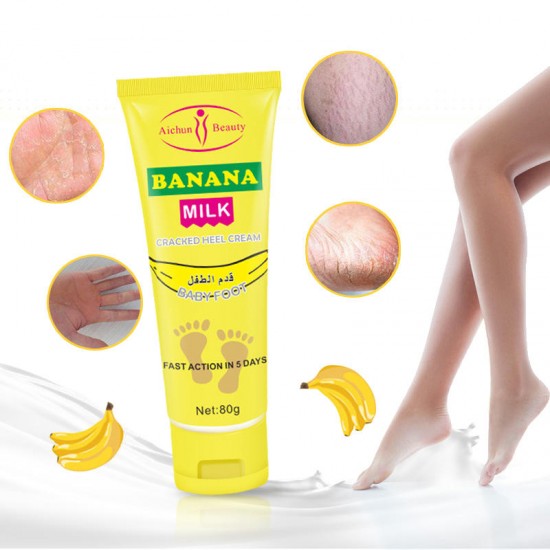 Anti-Dry Crack Feet Repair Cream Moisturizing Nourishing Exfoliating Foot Hand Care