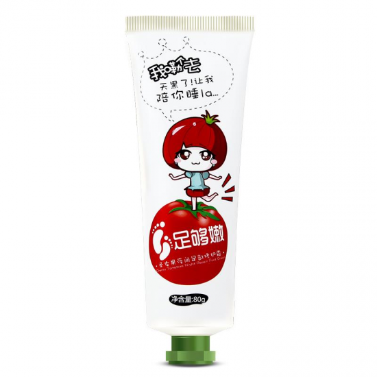 Cherry Tomatoes Repairing Foot Cream Moisturizing Night Care Brightening Feet Massage Heel